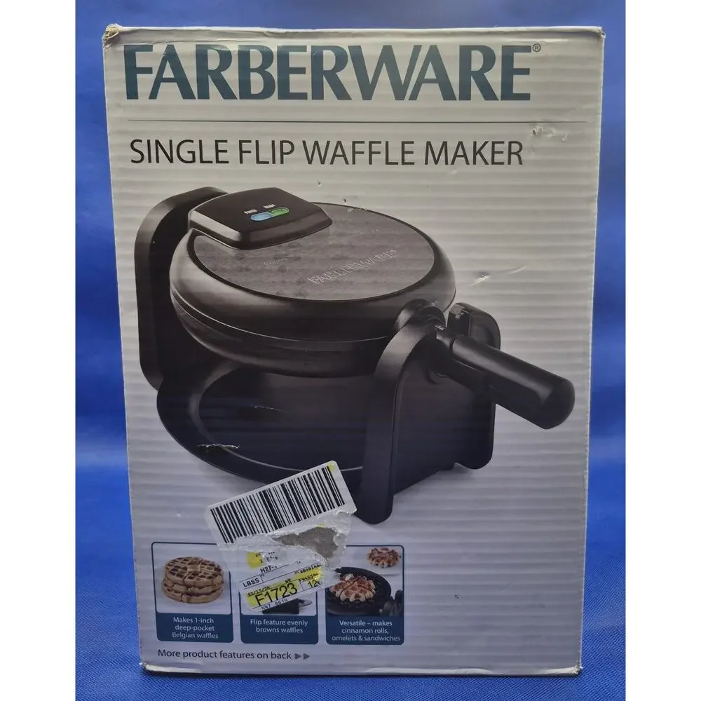 Farberware Single Flip Waffle Maker NEW in Box